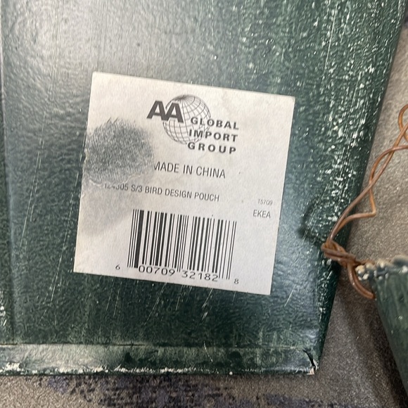 Winter birds wall decor, set of three - Picture 6 of 12